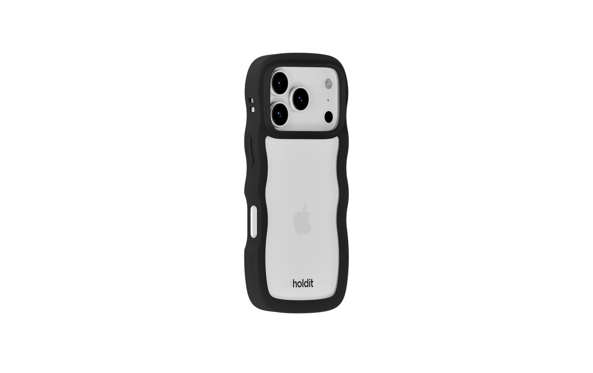 HoldIt Backcover – für Apple iPhone 17 Pro – schwarz/transparent – TPU