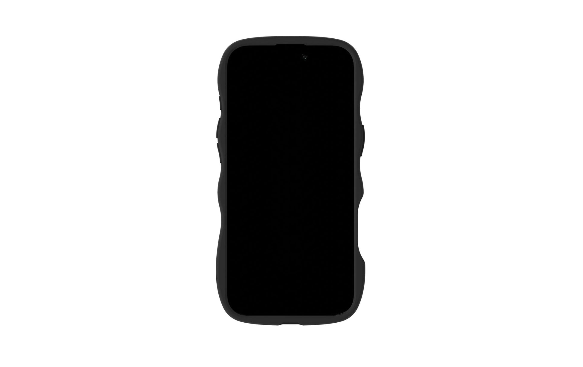 HoldIt Wavy Backcover – für Apple iPhone 13, PC+TPU+Silikon, Schwarz/Transparent
