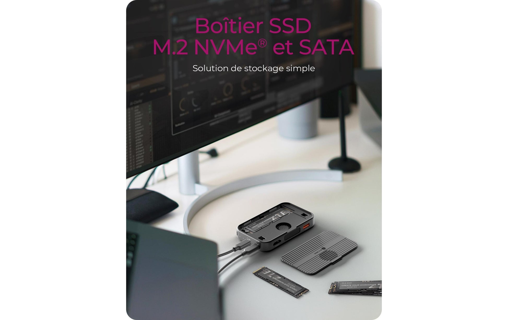 RaidSonic ICY BOX IB-DK4071M-CU31 Dockingstation – USB-C, für Apple