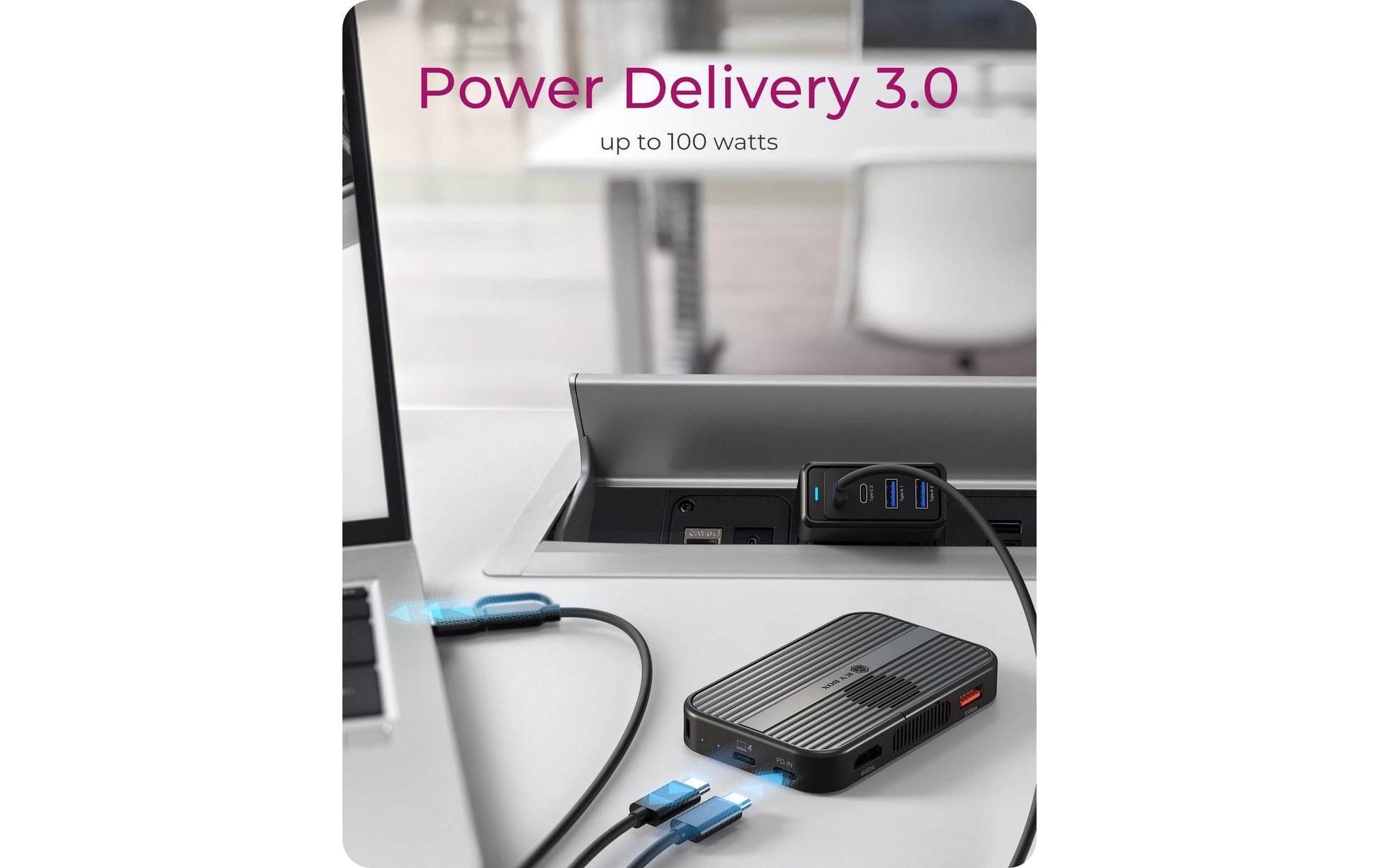 RaidSonic ICY BOX IB-DK4071M-CU31 Dockingstation – USB-C, für Apple