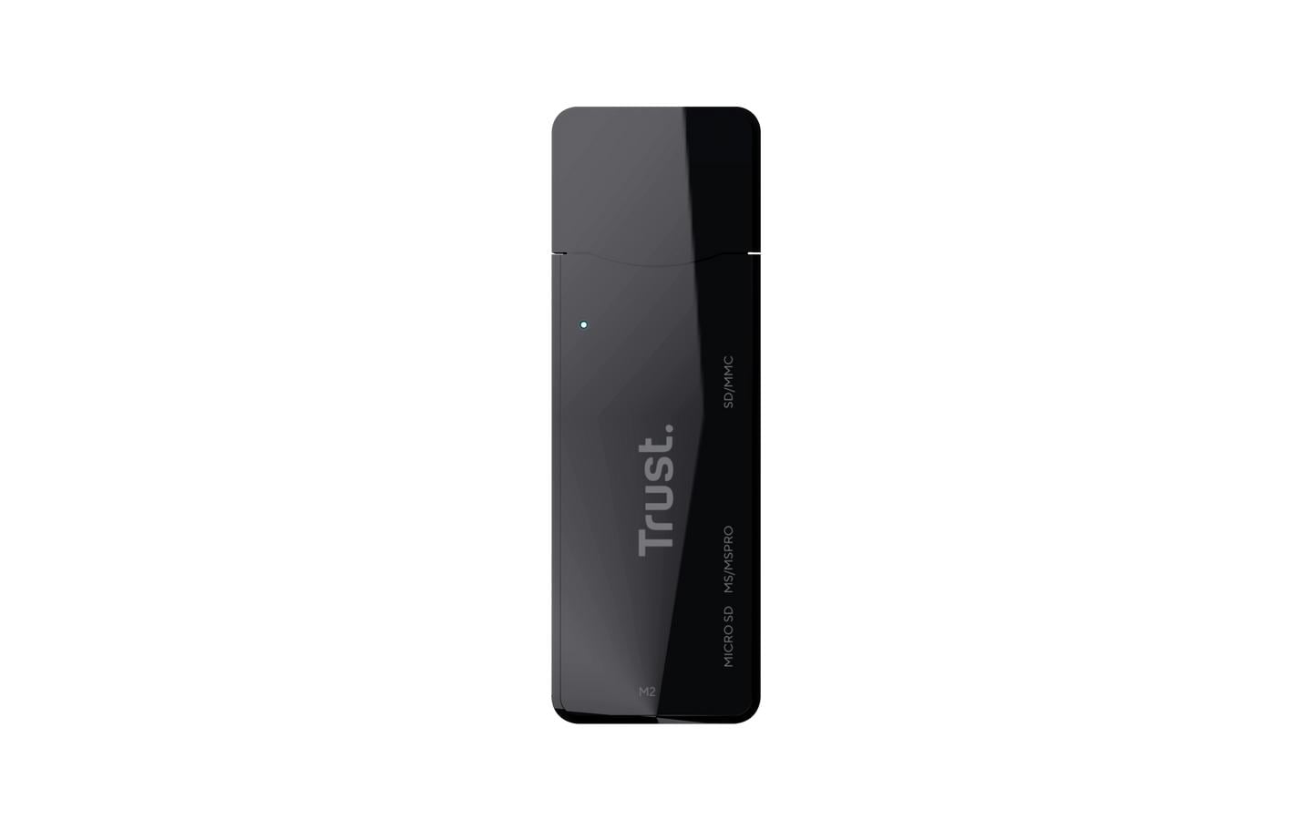 Trust Speichergerät – USB 3.2 Gen 1 Typ-A, Plug & Play, für microSD, SD, MS Micro (M2)