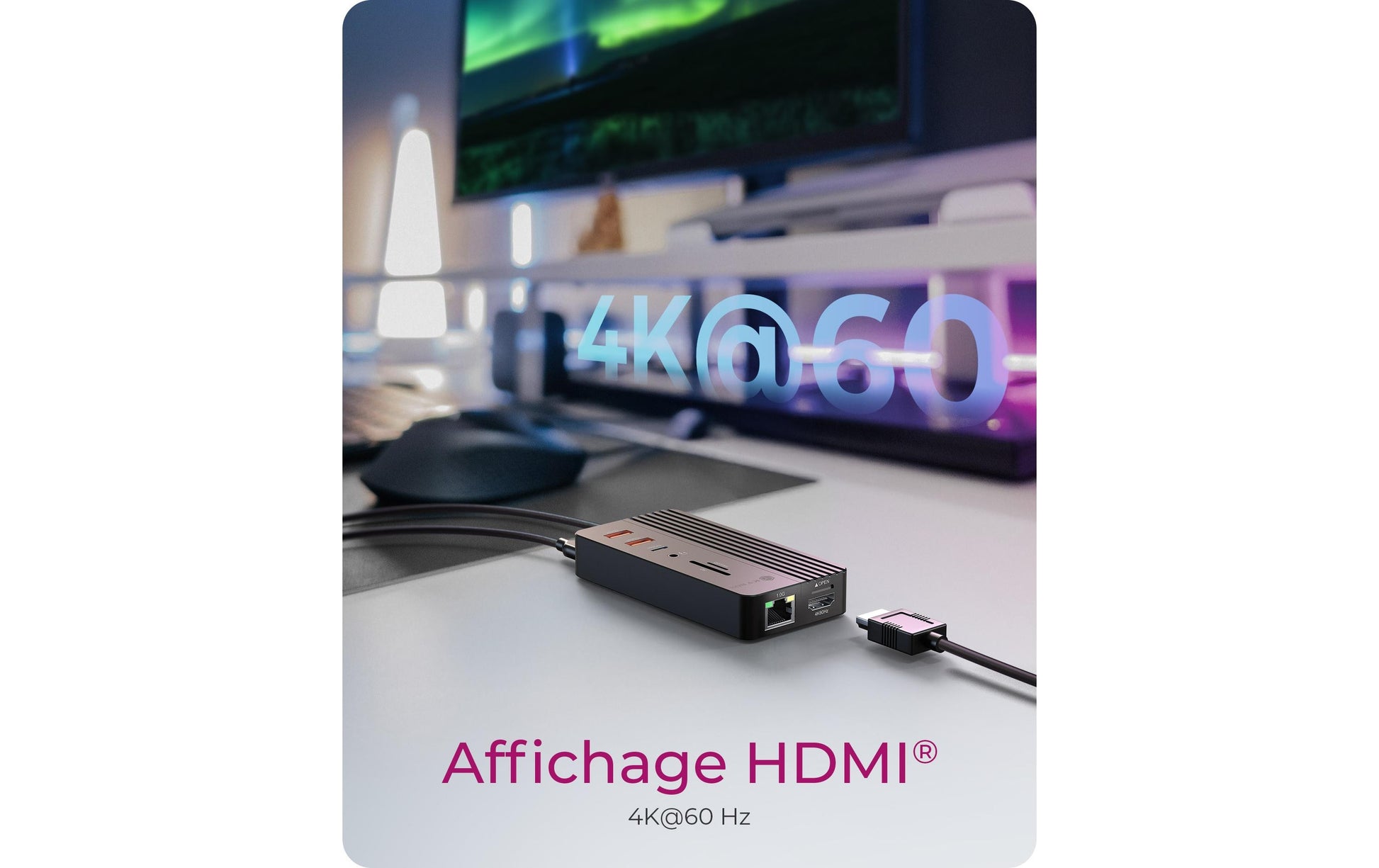 RaidSonic ICY BOX IB-DK4072M-CU31 Dockingstation – USB-C