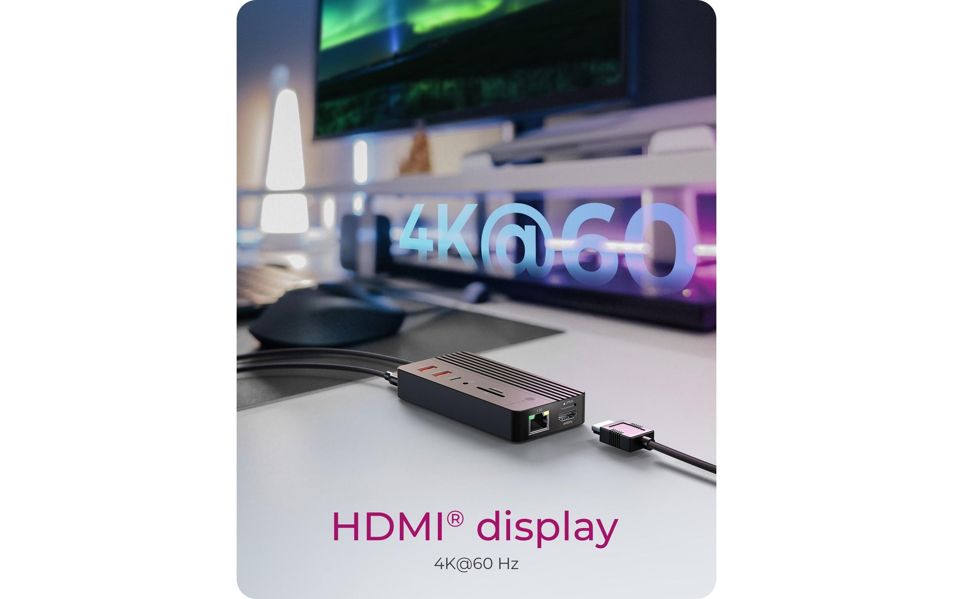 RaidSonic ICY BOX IB-DK4072M-CU31 Dockingstation – USB-C