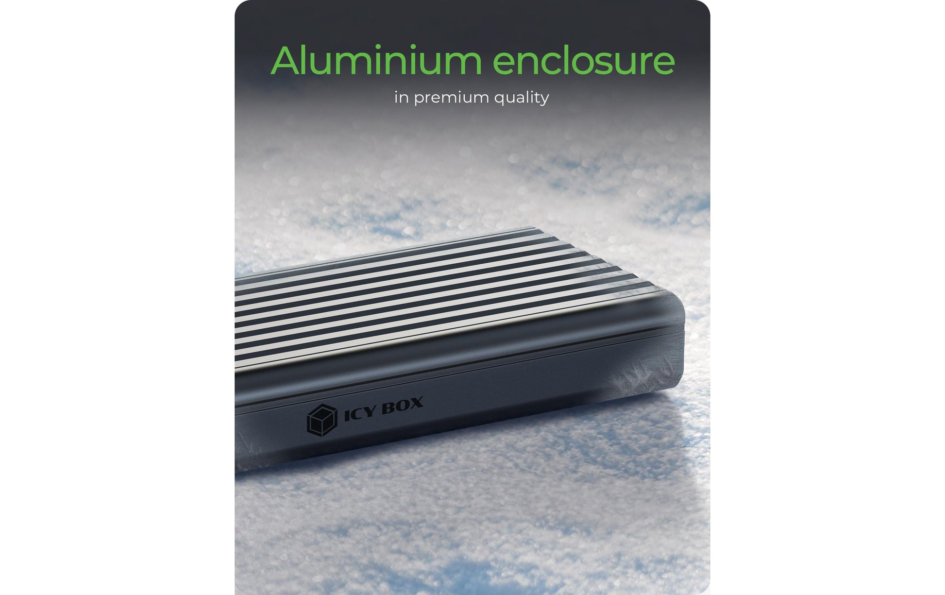 RaidSonic ICY BOX IB-1917M-C32a – 1-Bay M.2 NVMe-Gehäuse – für M.2 NVMe (PCIe x4)