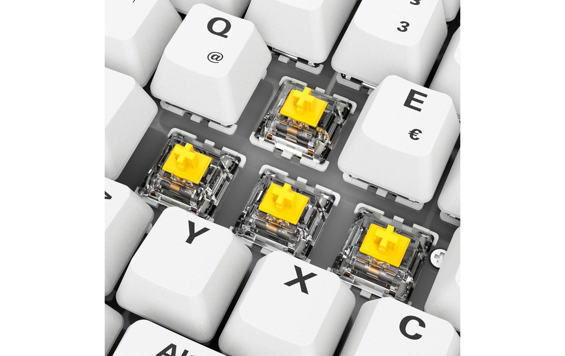 Sharkoon SGK50 S2 PBT – Tastatur TKL – Mechanisch, Verkabelt & 2,4 GHz – QWERTZ (DE) – Ohne Ziffernblock