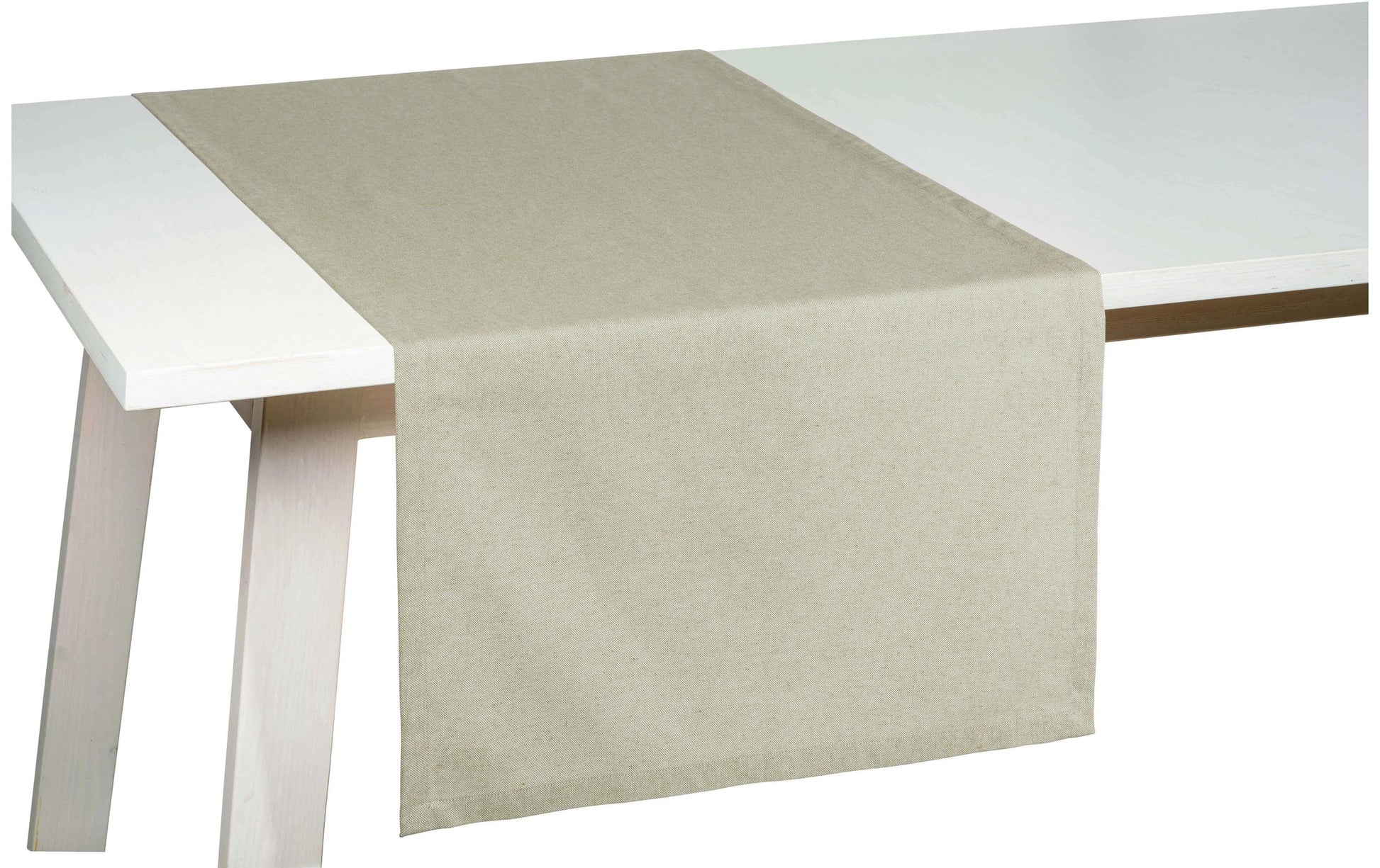 Pichler Tischläufer – 50×150 cm, Baumwolle, Olivgrün