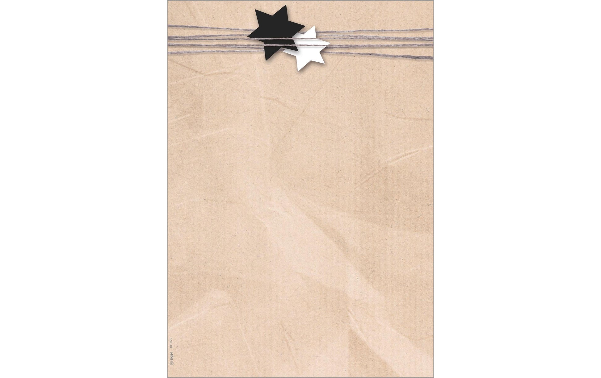 Sigel Motivpapier – A4, 90 g/m², Weihnachtsverpackungsmotiv – für Inkjet/Laser/Kopierer – FSC – 100 Blatt