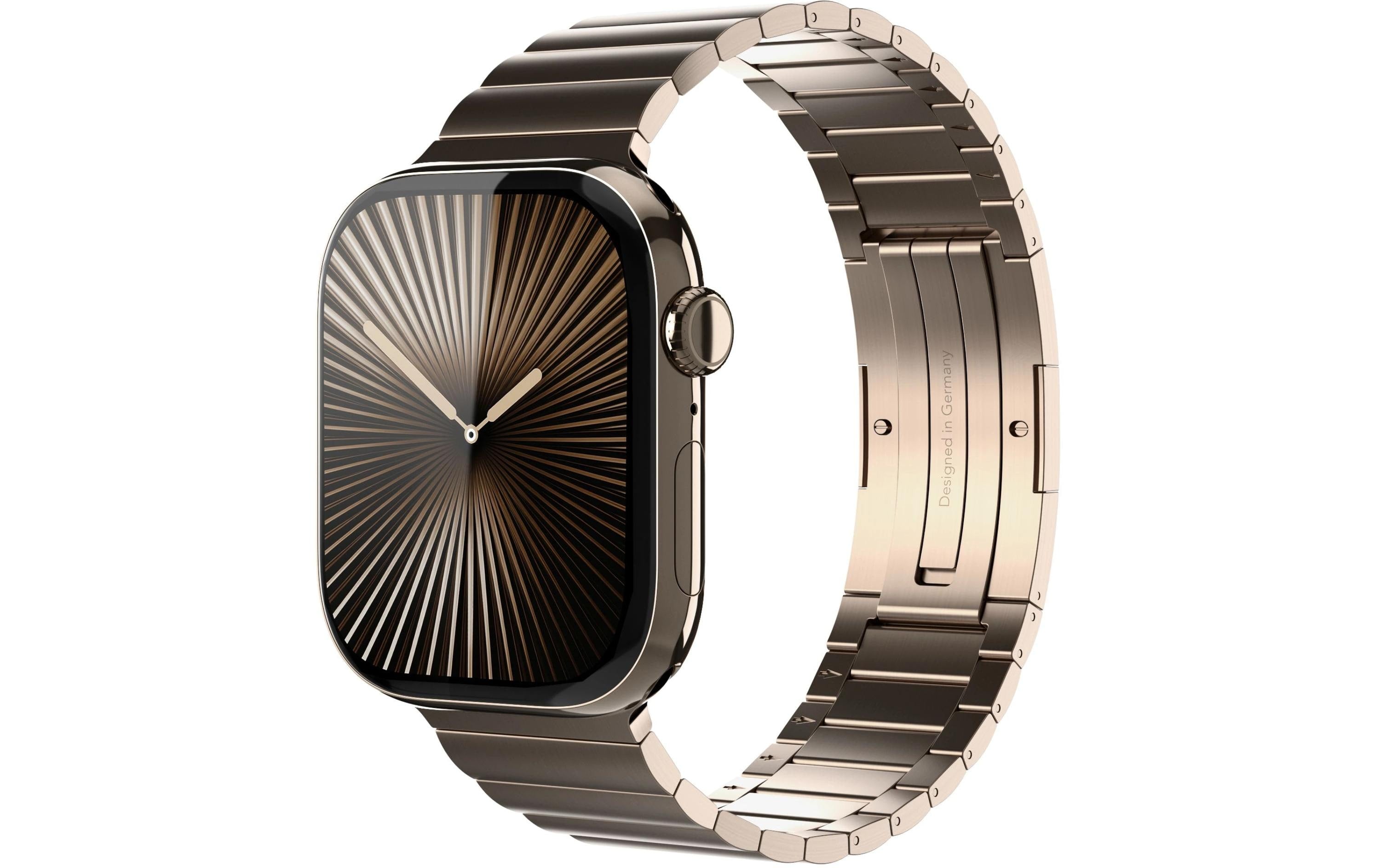 Vonmählen Link BraceletPro OS Sunset Gold – Armband – für Apple Watch (40, 41, 42 mm), Gold, Edelstahl