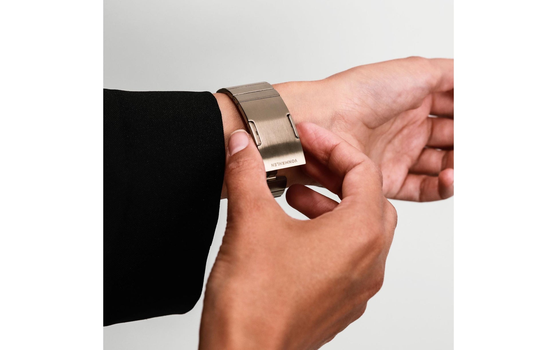 Vonmählen Link BraceletPro OS Sunset Gold – Armband – für Apple Watch (40, 41, 42 mm), Gold, Edelstahl