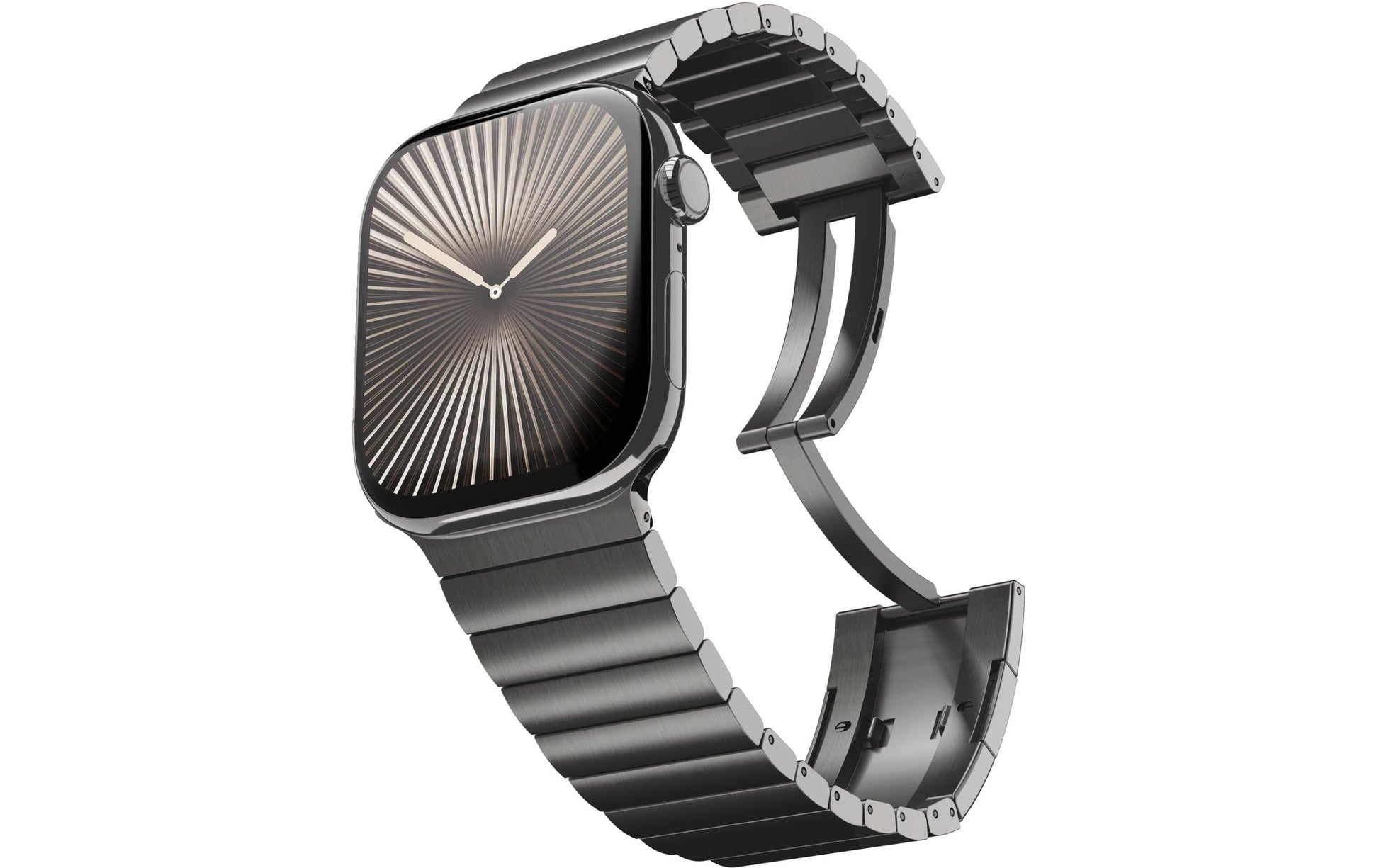 Vonmählen Link BraceletPro OS – Armband – für 40/41/42 mm, Granit Grau, Einheitsgrösse, Edelstahl