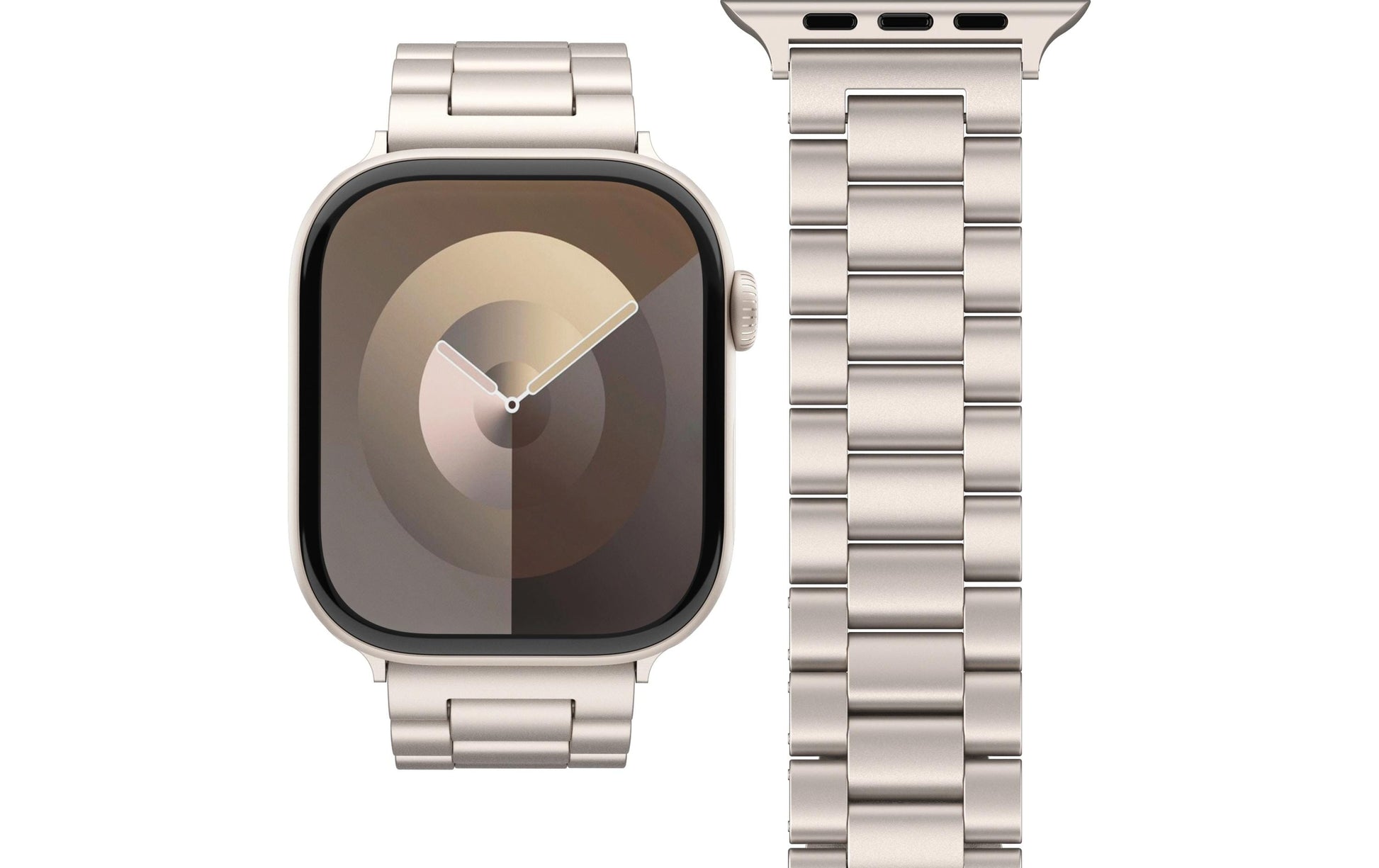 Vonmählen Link Bracelet2 – Armband – für Apple Watch 40/41/42 mm, Champagne, One Size, Edelstahl