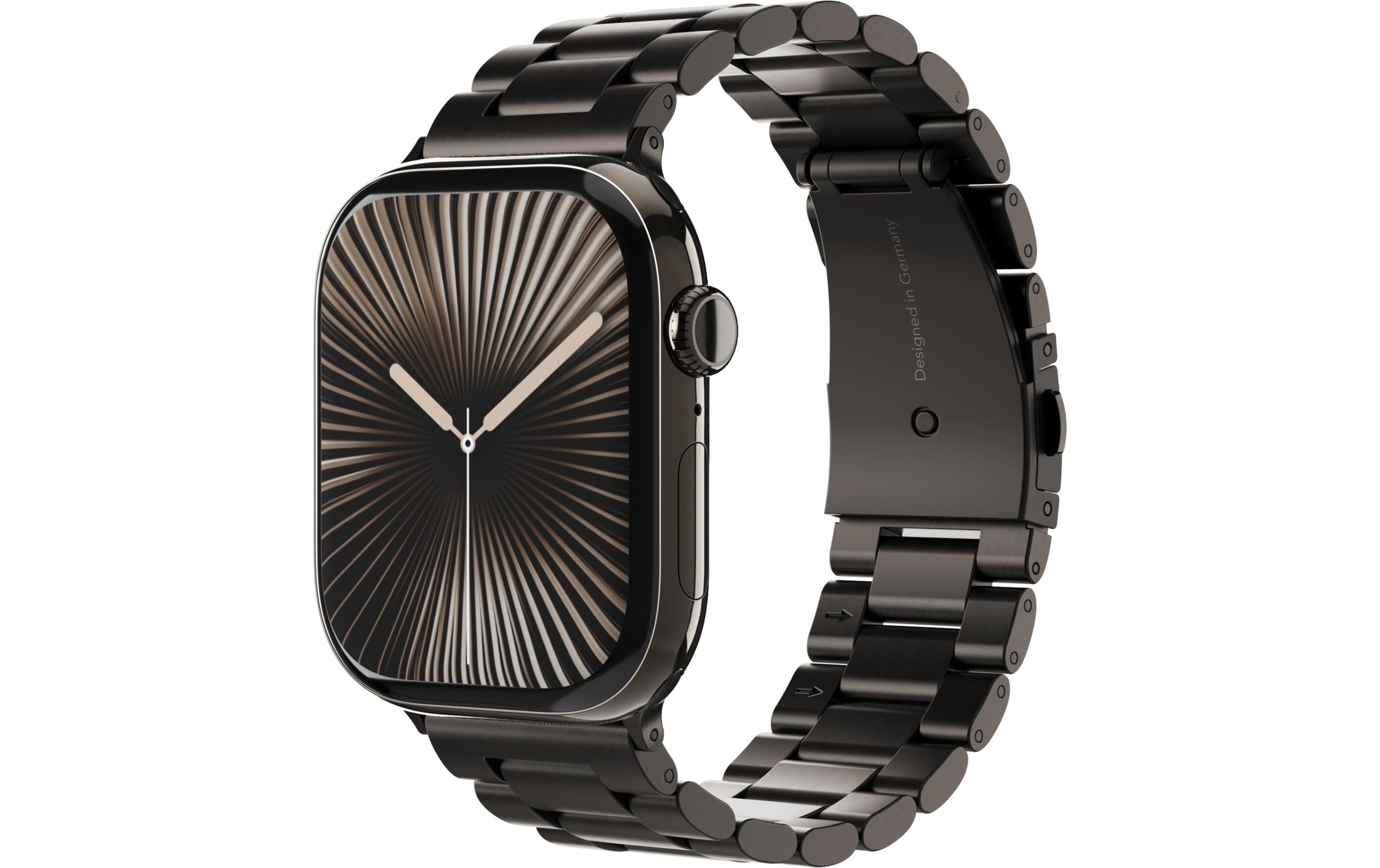 Vonmählen Link Bracelet2 – Armband – für Apple Watch (diverse Grössen), Dunkelgrau, Einheitsgrösse, Edelstahl
