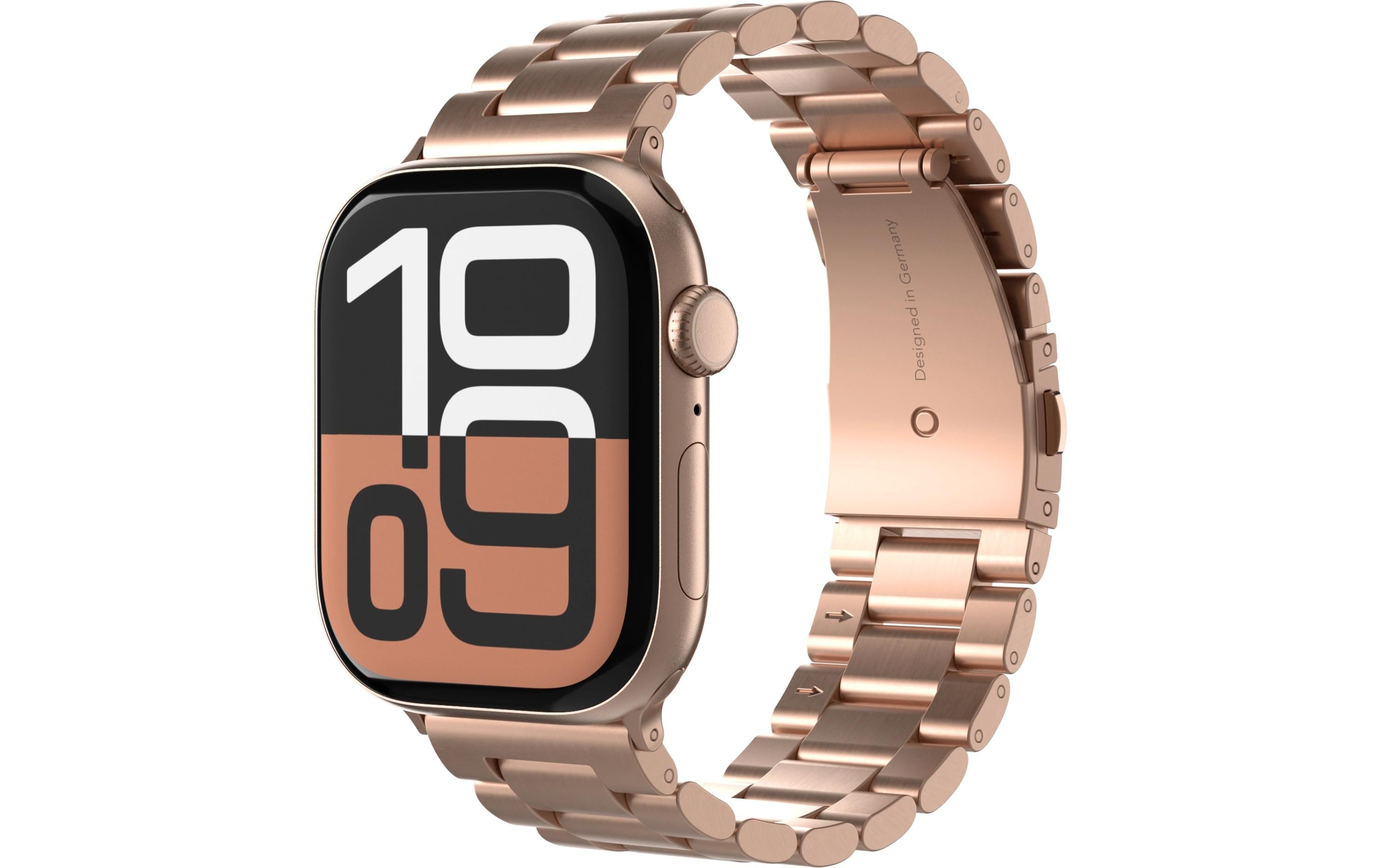 Vonmählen Link Bracelet2 – Armband – für Apple Watch (40, 41, 42 mm), Roségold, One Size, Edelstahl