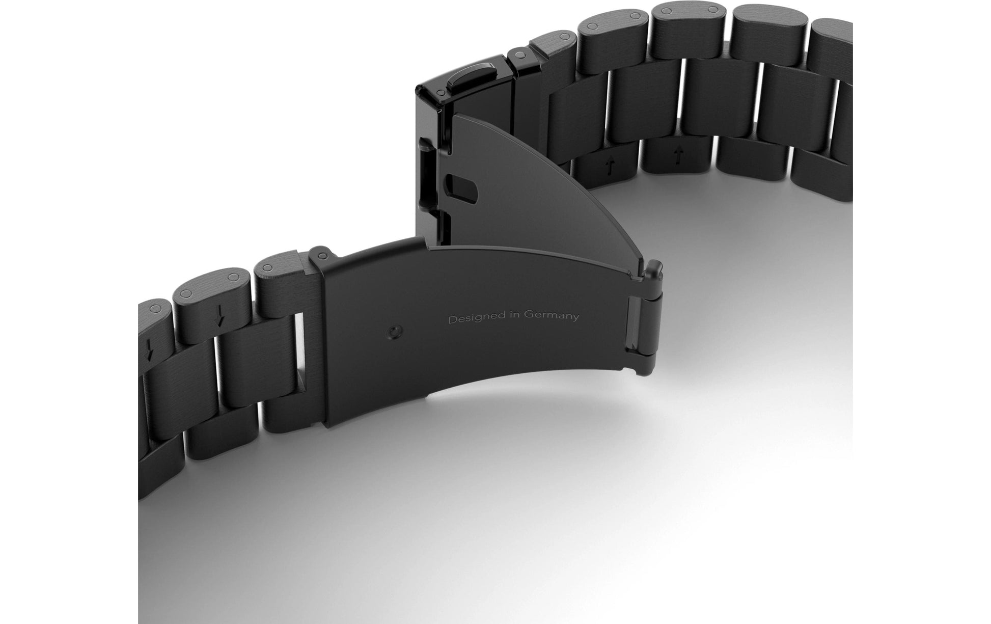 Vonmählen Link Bracelet 2 – Armband – für Apple Watch (diverse Grössen) – Schwarz, Einheitsgrösse, Edelstahl