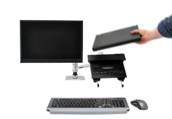 Ergotron LX Dual Stacking Arm MIS-D – Monitorarm, Dual, bis 24", 18,1 kg, Lift