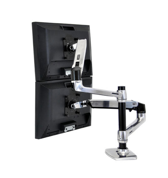 Ergotron LX Dual Stacking Arm MIS-D – Monitorarm, Dual, bis 24", 18,1 kg, Lift