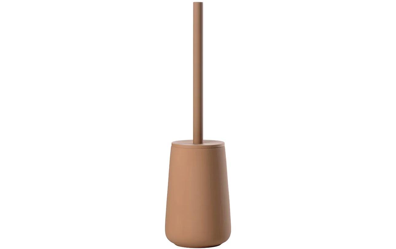 Zone Denmark WC-Bürstenset – Keramik, Gelb, Einfach zu Säubern, H 37 cm, Ø 10,3 cm