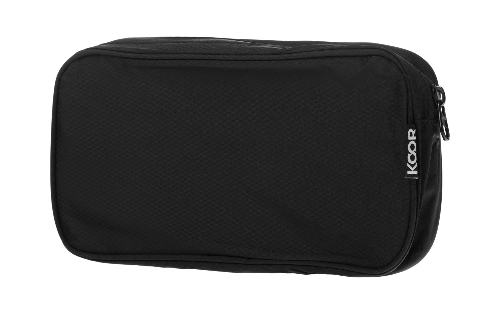Koor Reissverschlusstasche – 1,2 l – 5 × 11 × 22 cm – schwarz
