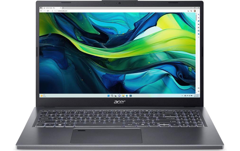 Acer Aspire 15 7-150U Notebook – Wi-Fi, Bluetooth – Netzteil 65 W – 362,9 × 237,5 × 17,9 mm – CH