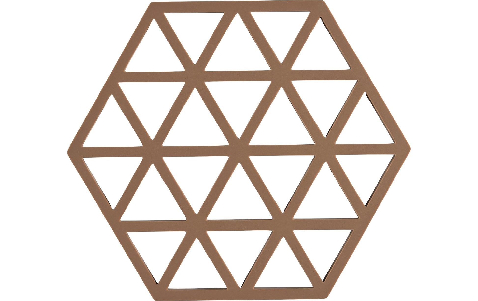 Zone Denmark Topfuntersetzer 14 × 16 × 0,9 cm, Silikon, Mandel