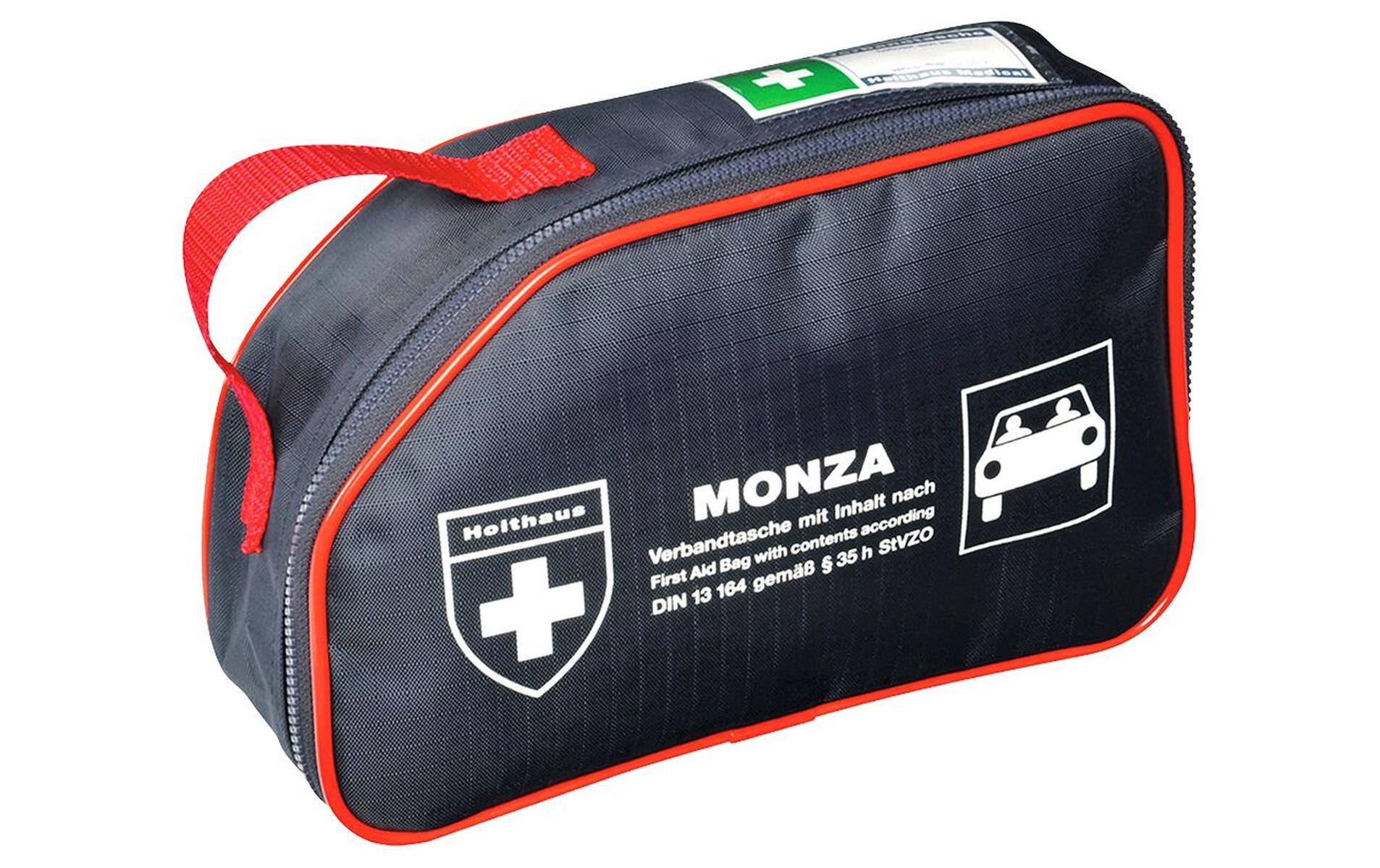 Holthaus Medical Erste-Hilfe-Set Monza – für Auto, Blau, 250 × 150 × 70 mm