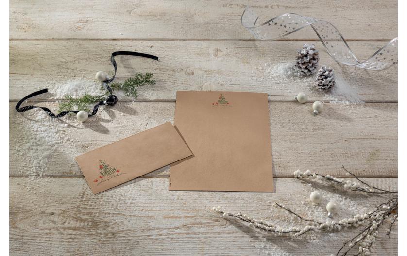 Sigel Motivpapier – A4, 100 g/m², Motiv: Weihnachten mit Äpfeln – für Inkjet, Laser, Kopierer – 100 Blatt