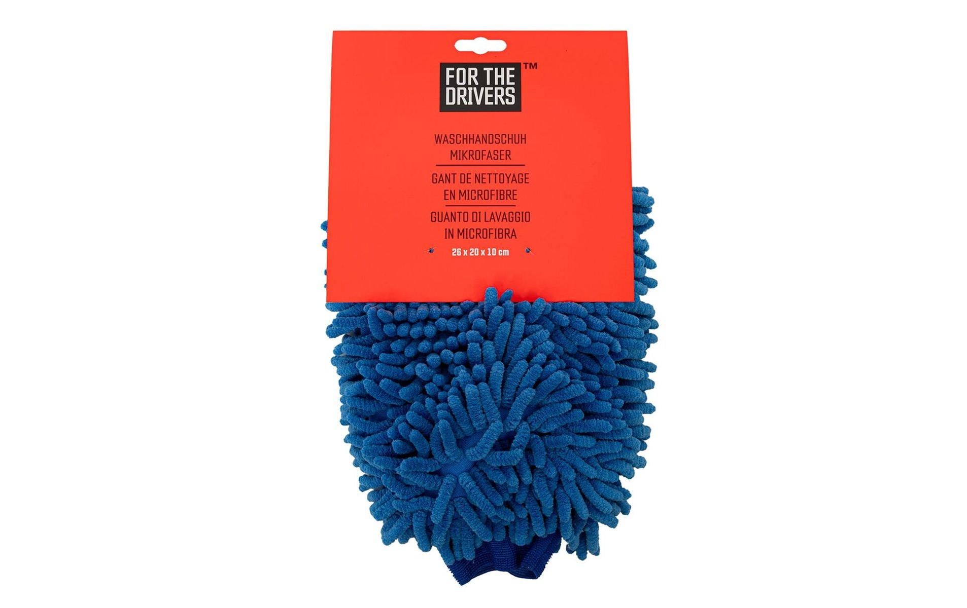 For the Drivers Haushaltshandschuhe – Mikrofaser – Blau