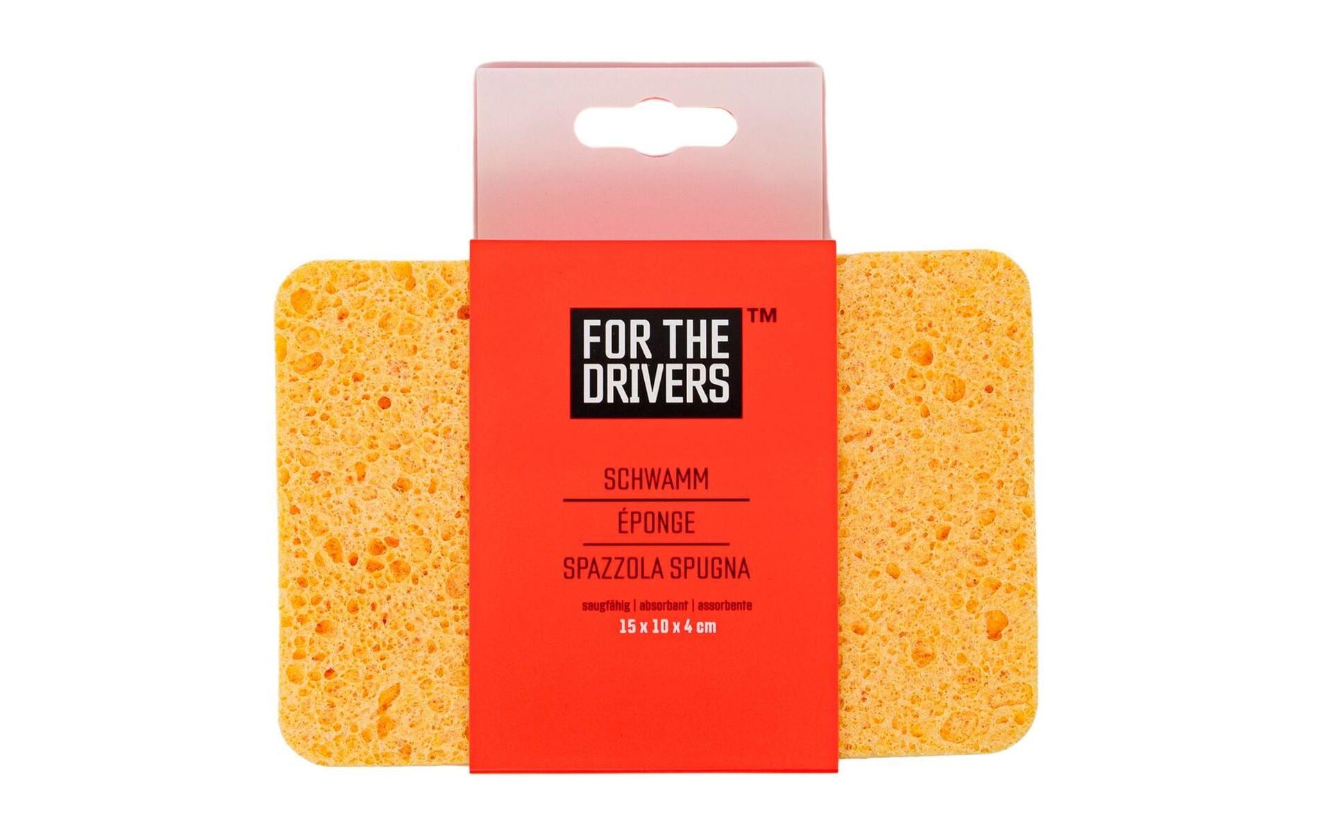 For the drivers Universalschwamm – für Auto, Gelb