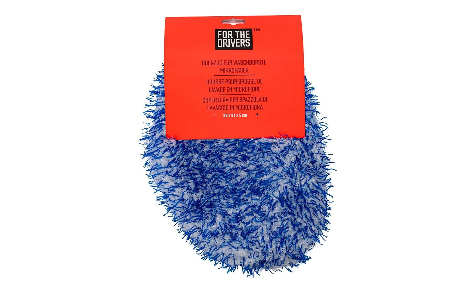 For the drivers Mikrofasertuch-Überzug – Blau – für Waschbürste