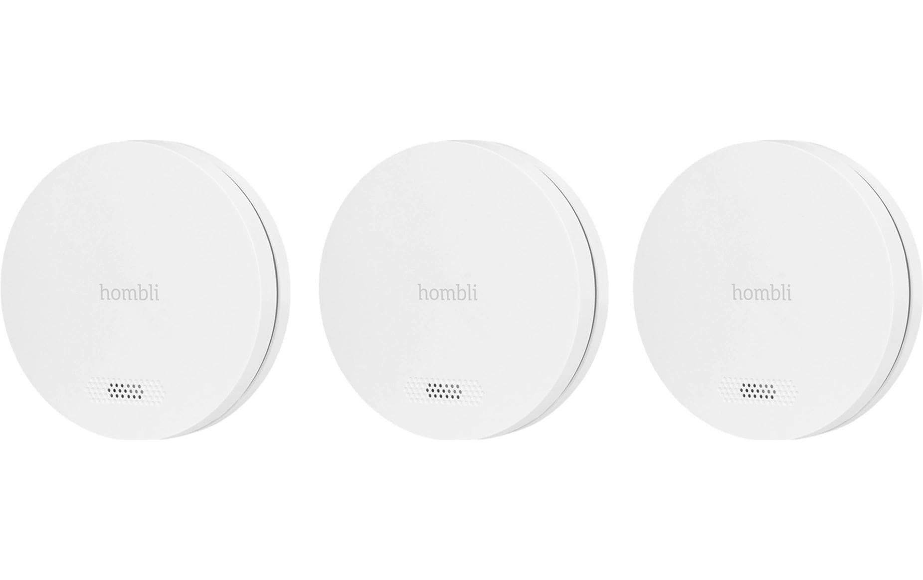 Hombli Rauchmelder, WLAN, 10-Jahres-Batterie, 85 dB – Weiss