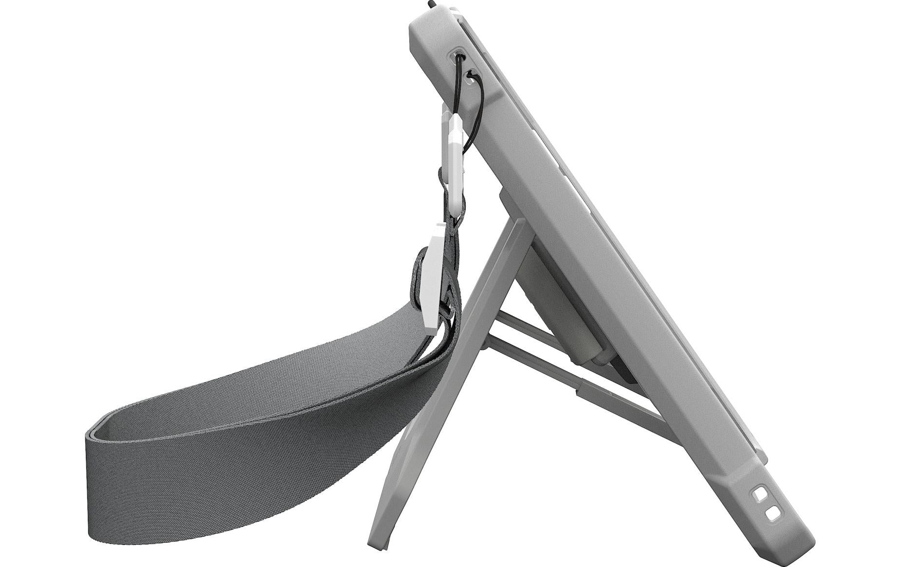 Urban Armor Gear Plasma Healthcare Tablet-Hülle für Microsoft Surface Pro (1. Gen.) 12" – Hellgrau