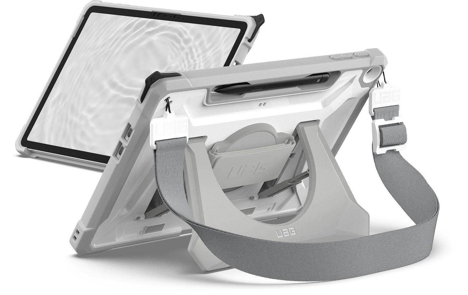 Urban Armor Gear Plasma Healthcare Tablet-Hülle für Microsoft Surface Pro (1. Gen.) 12" – Hellgrau