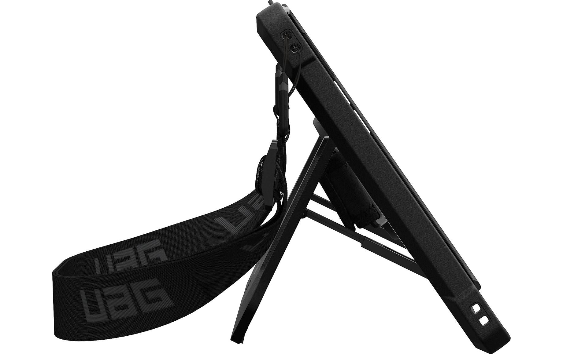 Urban Armor Gear Plasma Tablet-Hülle für Surface Pro 12" (1. Gen.) – Schwarz/Transparent