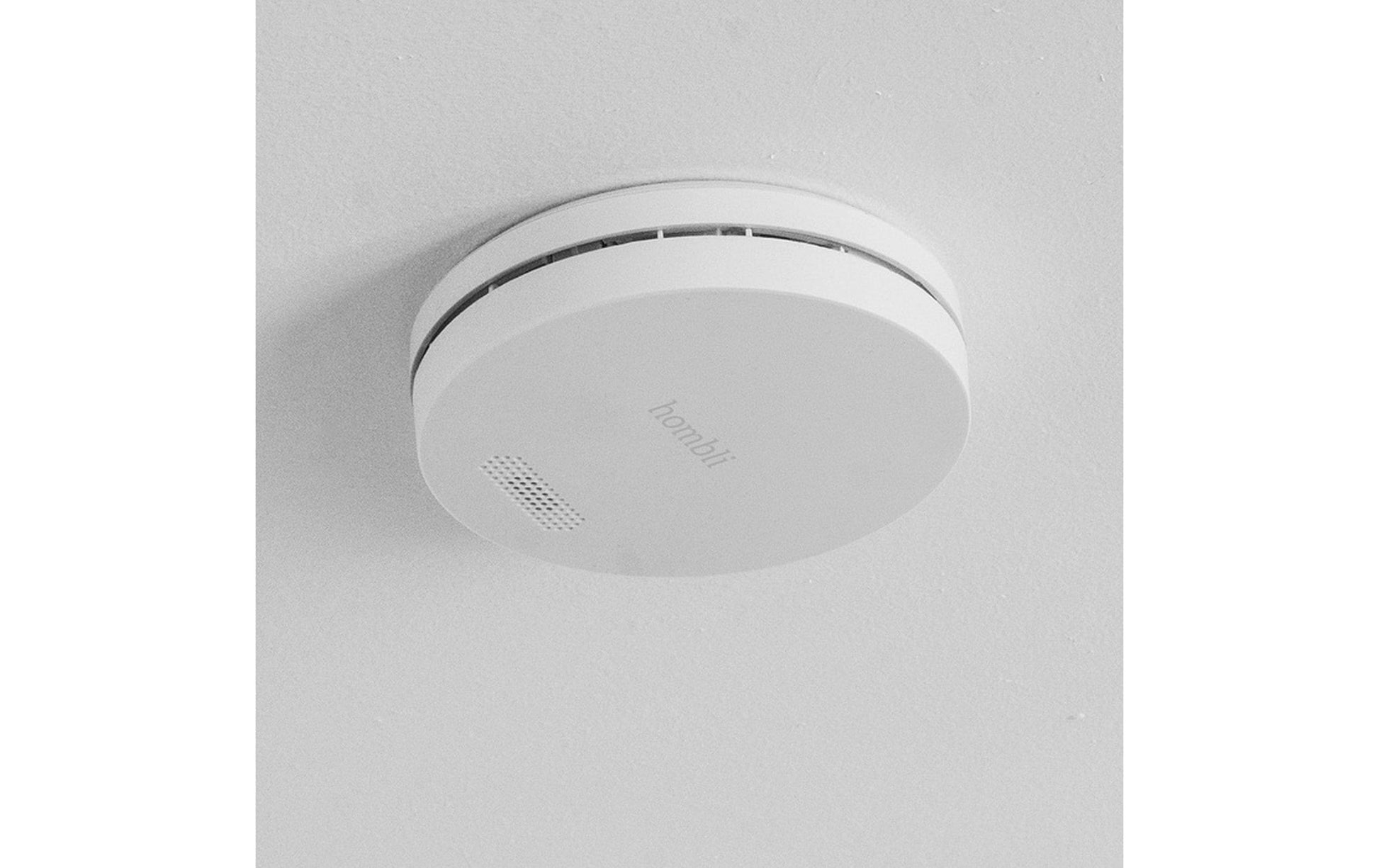 Hombli Rauchmelder, WLAN, 10-Jahres-Batterie, 85 dB – Weiss