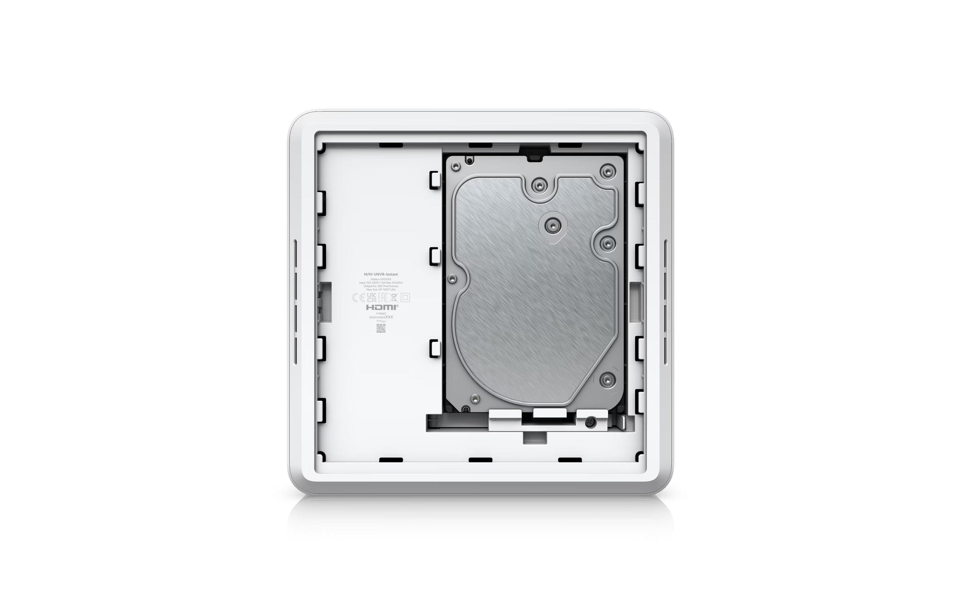 Ubiquiti UniFi Protect UNVR-INSTANT NVR – 6 PoE-Ports, 15 Kanäle, 1× 3,5" Laufwerksschacht