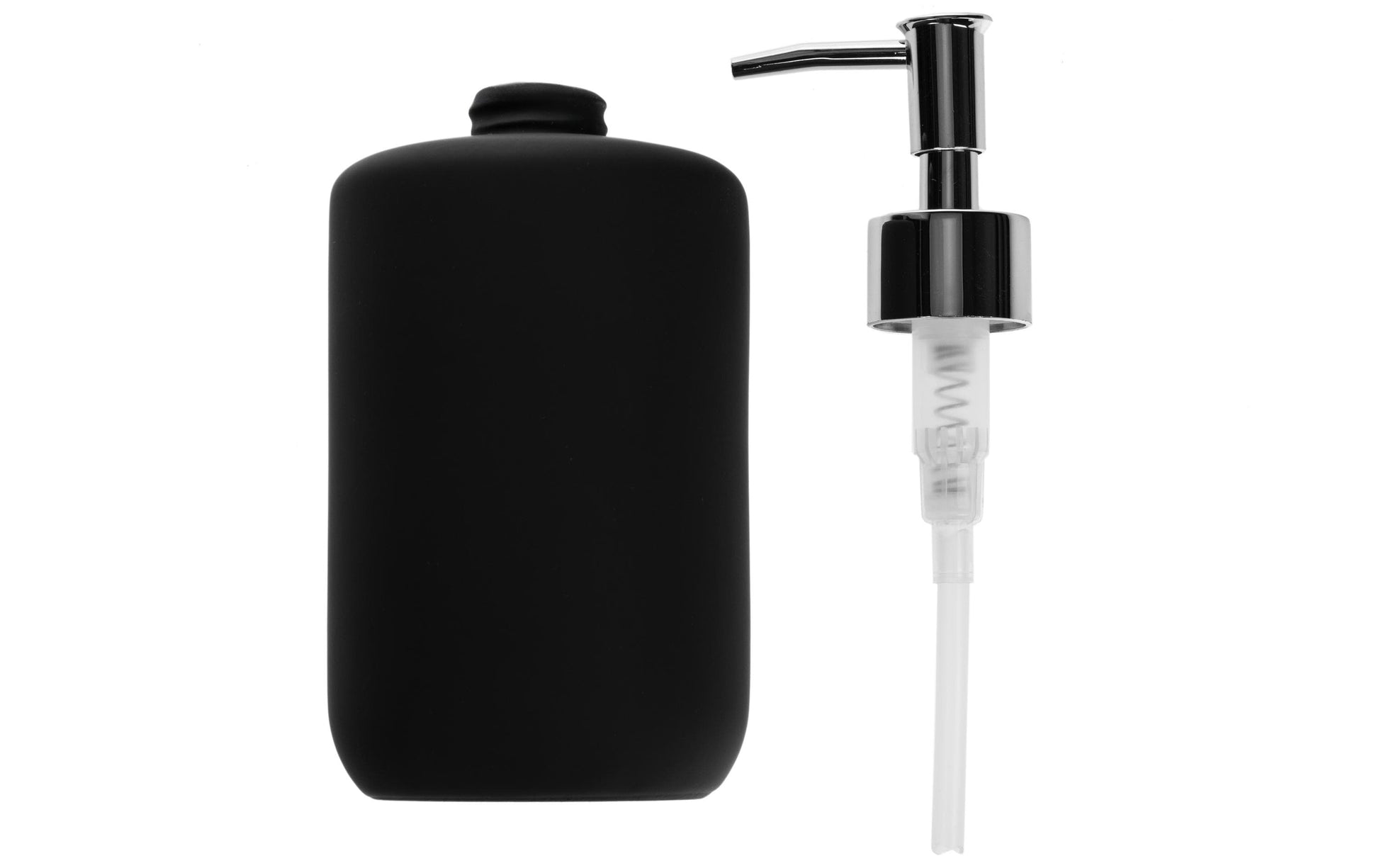 Cocon Seifenspender – Soft-Touch, Schwarz, 300 ml