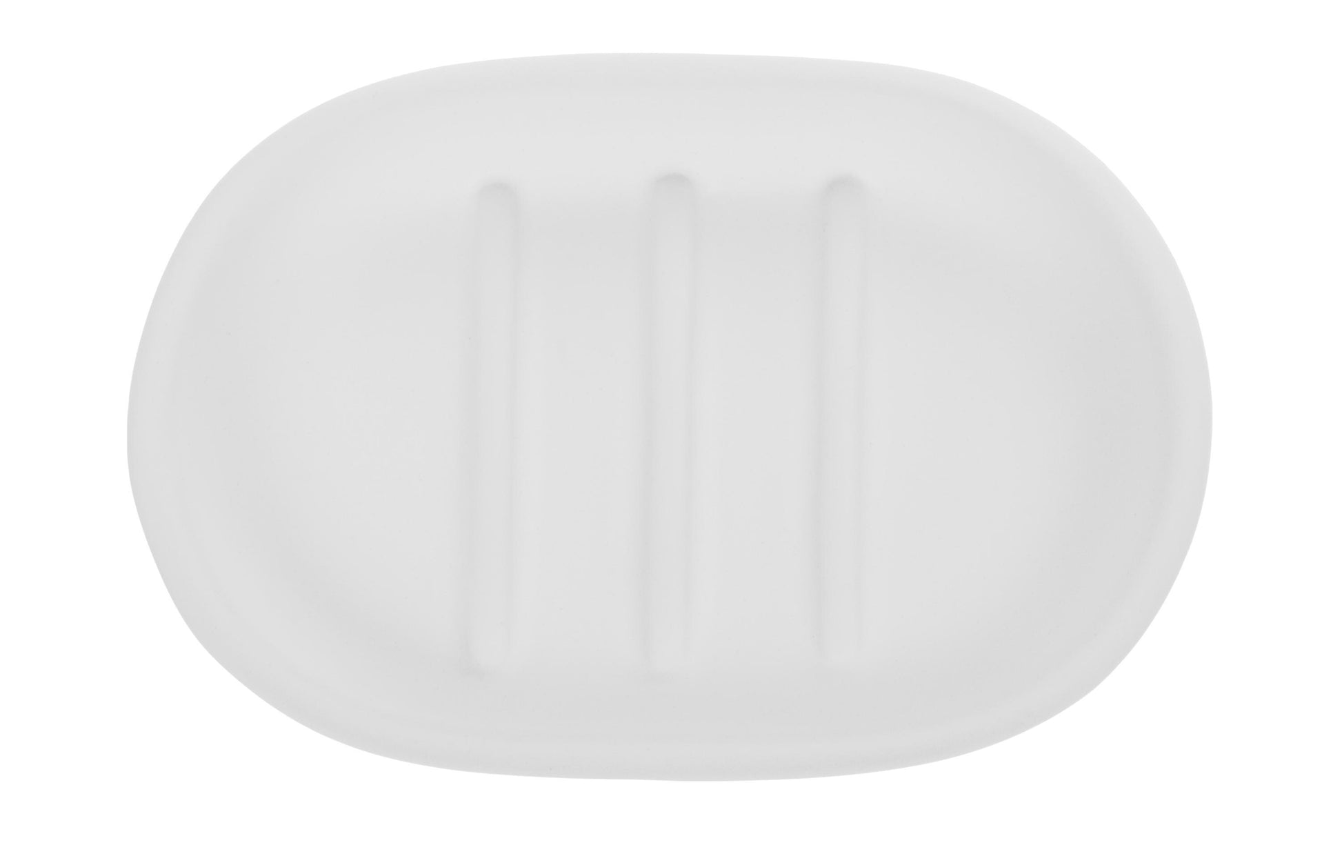 Cocon Seifenschale – Keramik, 8×12×2 cm, Weiss