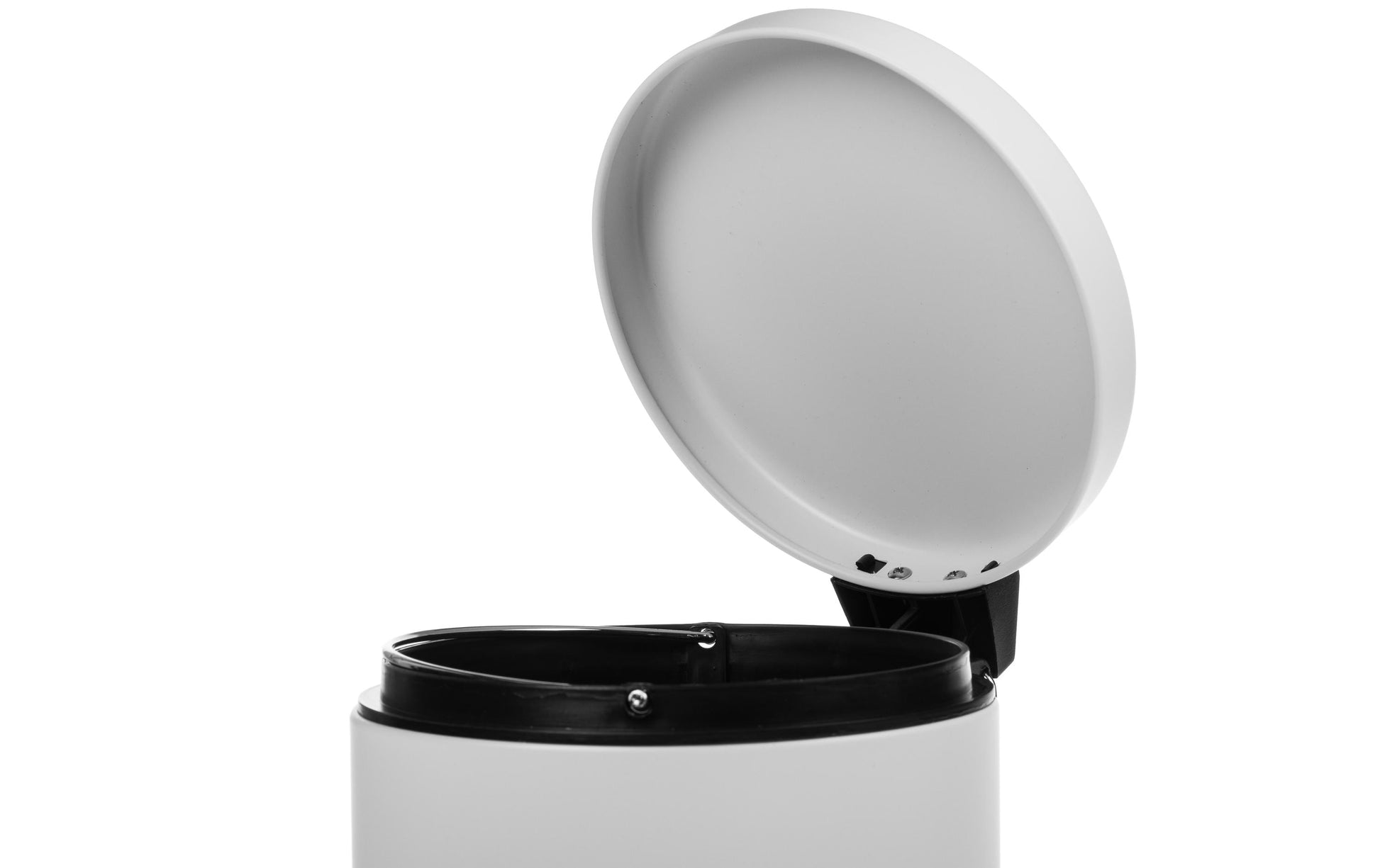Cocon Kosmetikeimer – 3 l – Edelstahl, rund – weiss