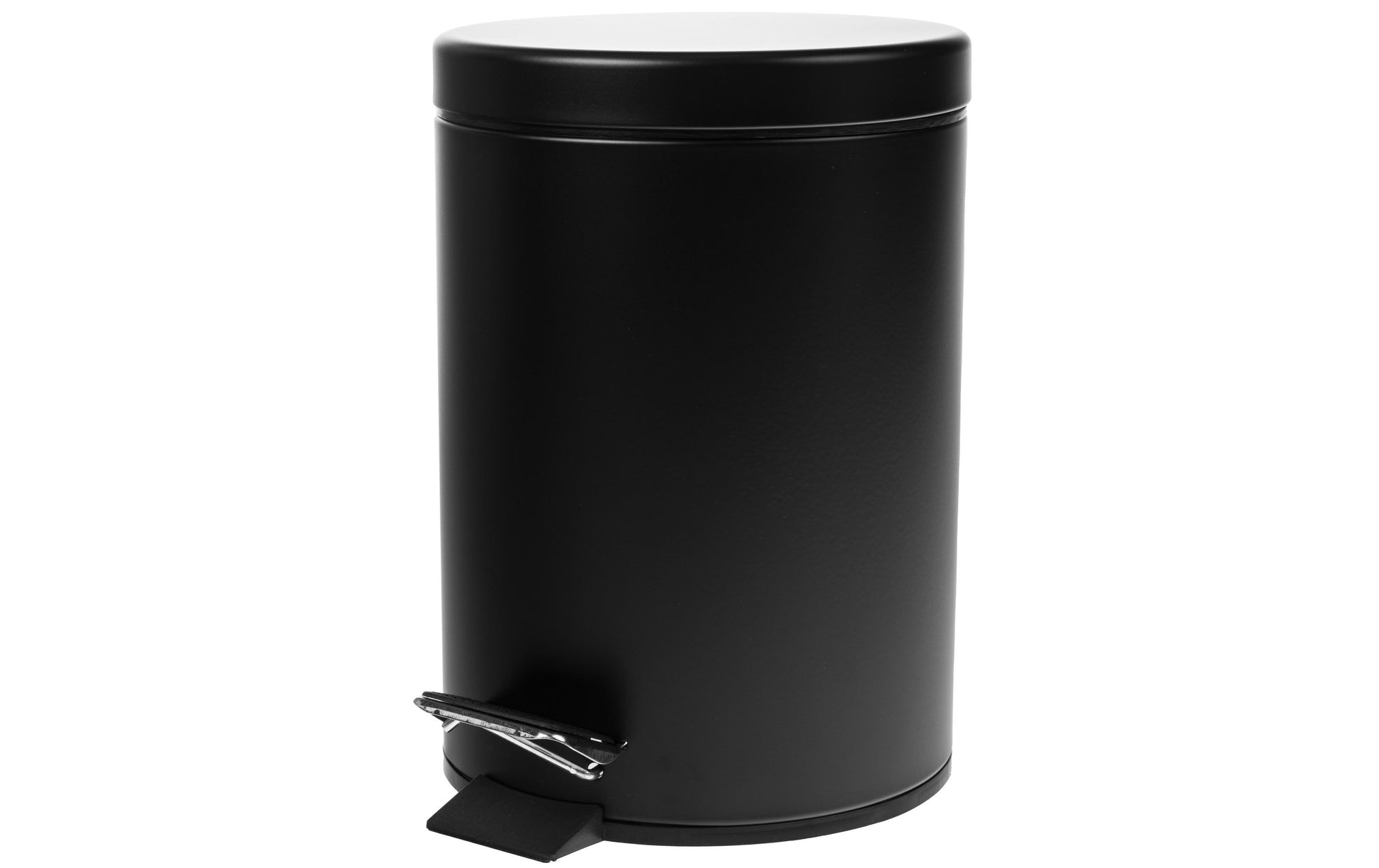 Cocon Kosmetikeimer – 3 l – Edelstahl, rund – schwarz