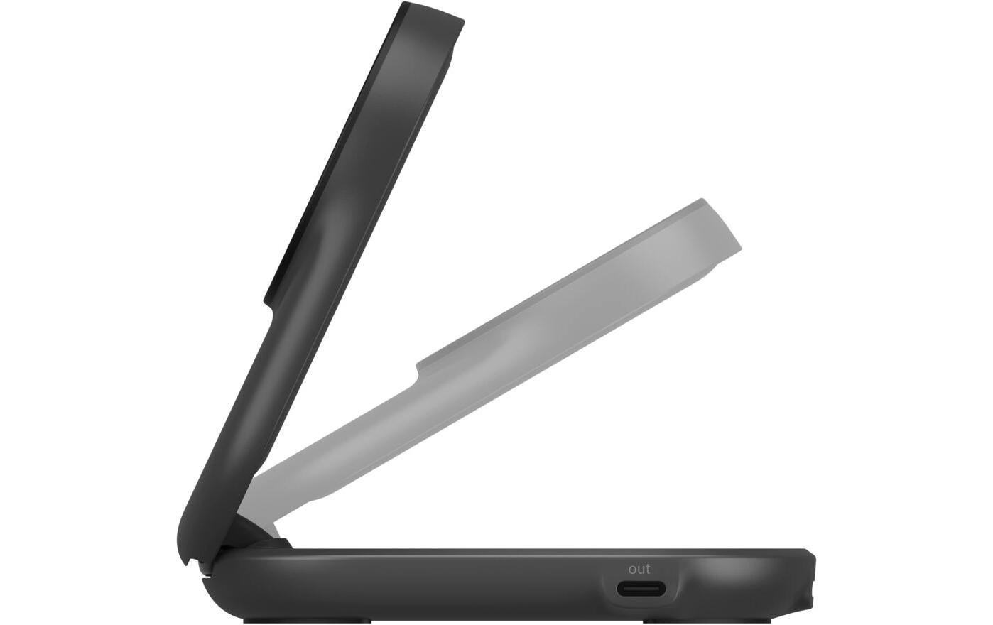 Belkin ULTRACHARGE Ladestation – 25 W, Qi, magnetisch, 2-in-1, klappbar