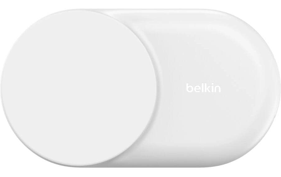 Belkin ULTRACHARGE Ladestation – 25 W, Qi2, magnetisch, klappbar, 2-in-1 – für Qi2-kompatible Geräte