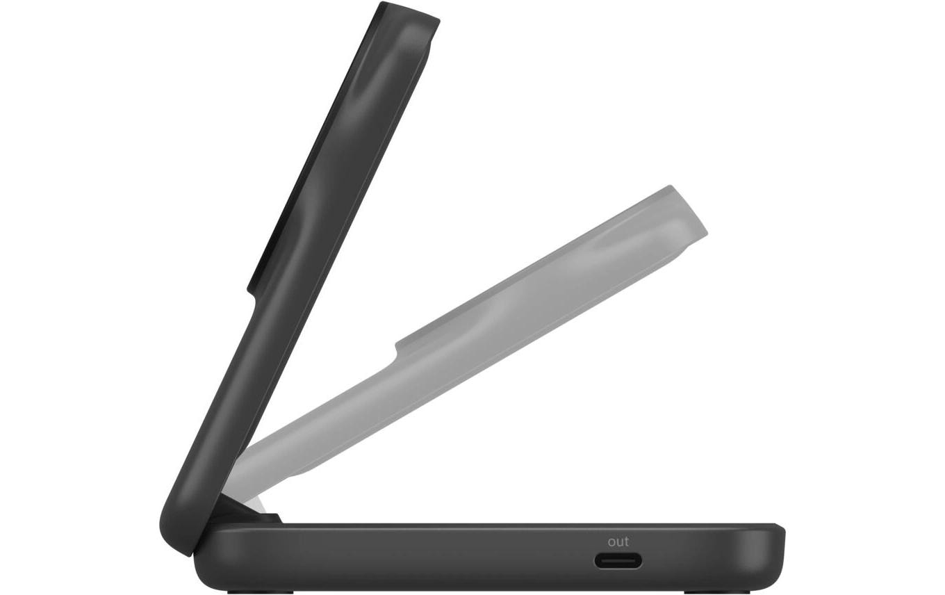 Belkin UltraCharge Ladestation – 25 W, Qi, magnetisch, 2-in-1, klappbar