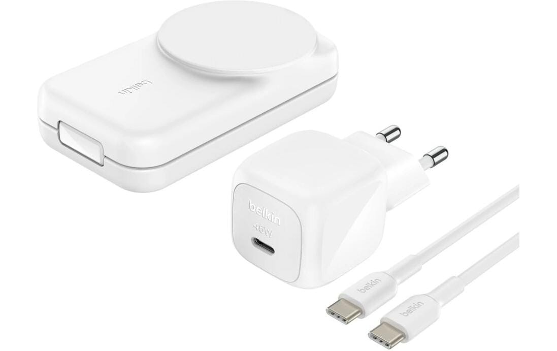 Belkin ULTRACHARGE Ladestation – 25 W, Qi2, magnetisch, klappbar