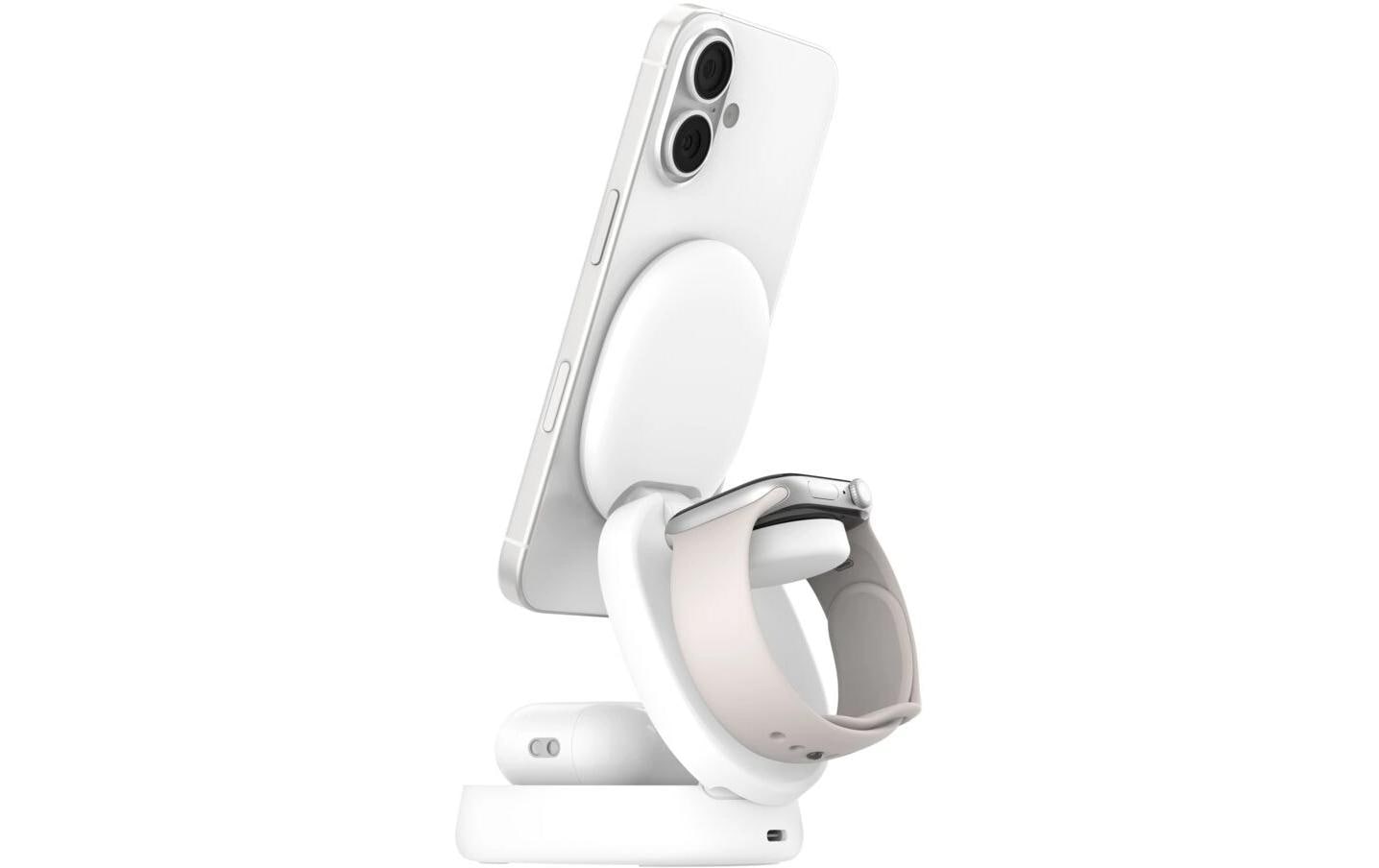Belkin BoostCharge Ladestation – 15 W, 3-in-1, Qi2, magnetisch, klappbar