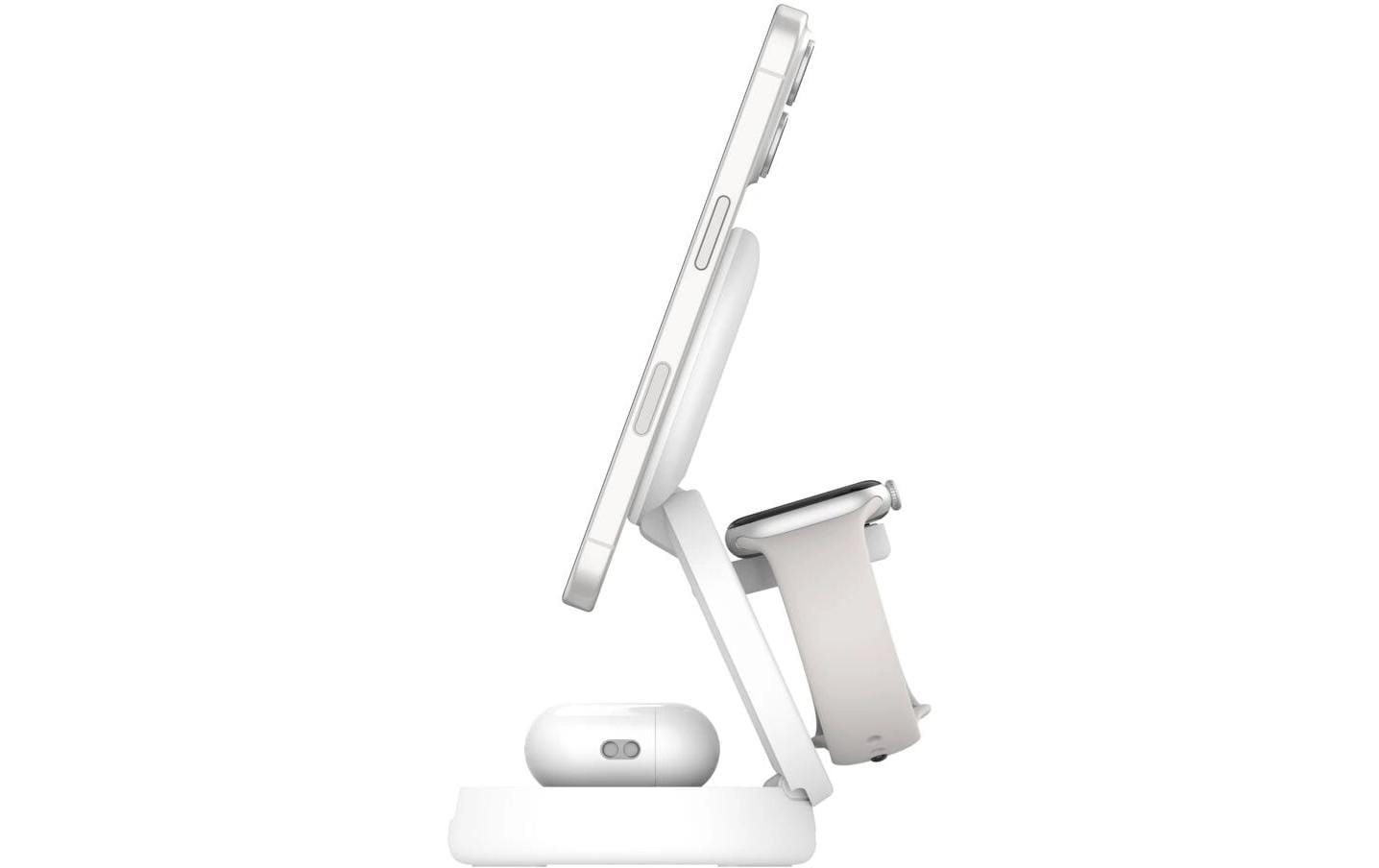 Belkin BoostCharge Ladestation – 15 W, 3-in-1, Qi2, magnetisch, klappbar