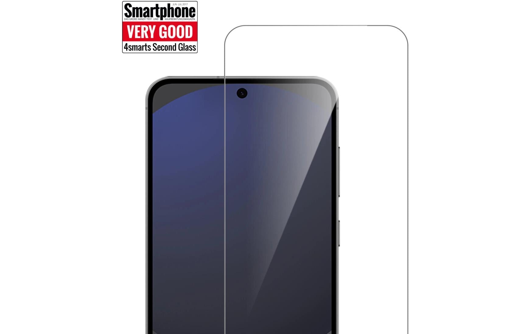 4smarts Displayschutz (Panzerglas), 9H – für Galaxy S25 FE