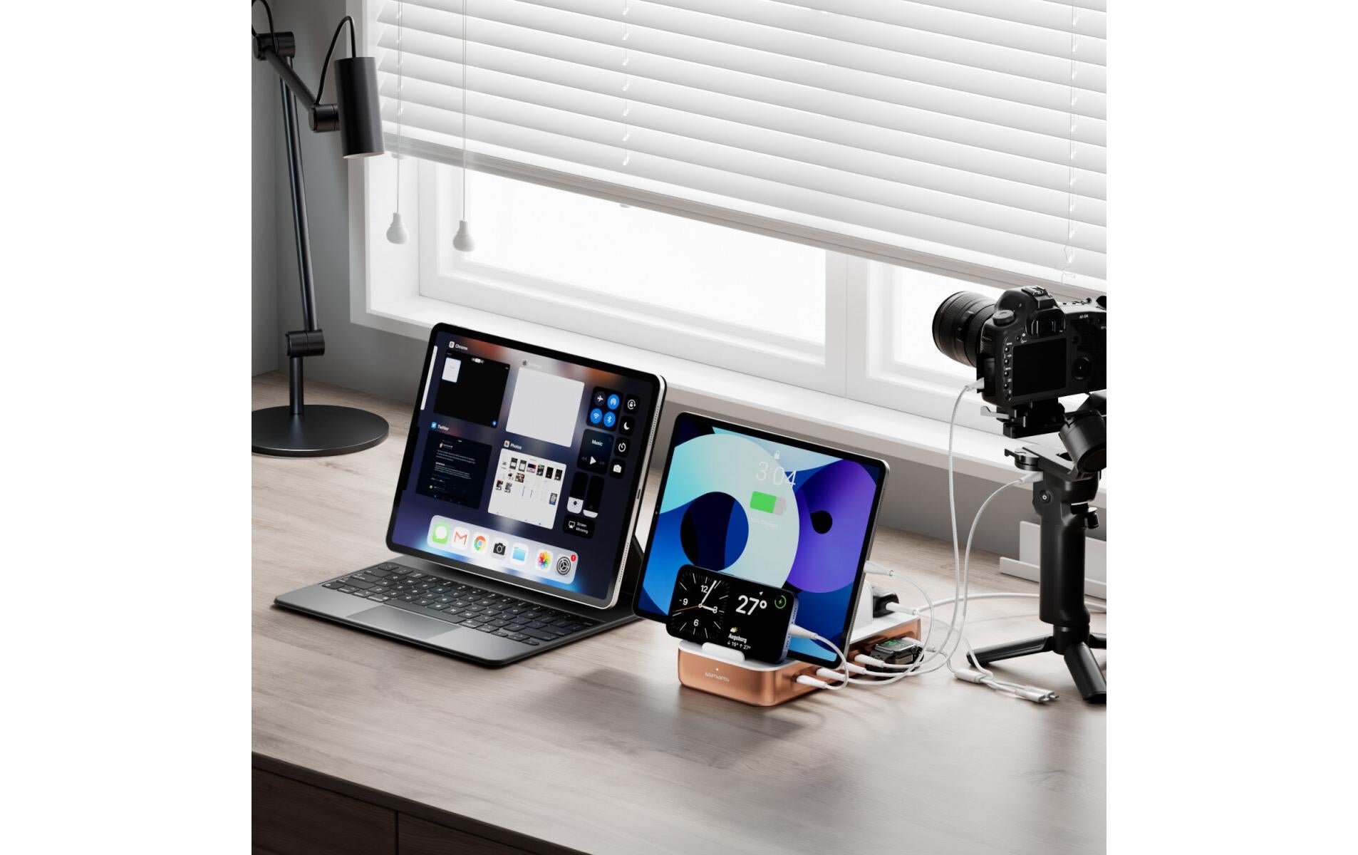 4smarts Team Ladestation – 5× USB-C + 1× USB-A – für Nintendo Switch, Smartphone, Tablet und mehr