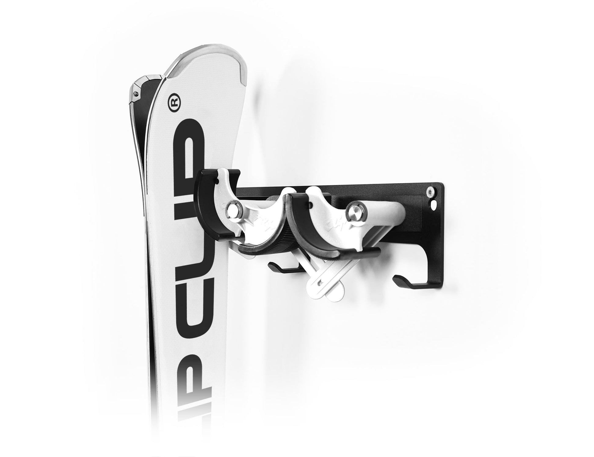 Flip Clip Wandhalterung – Stahl – Weiss – 30 kg