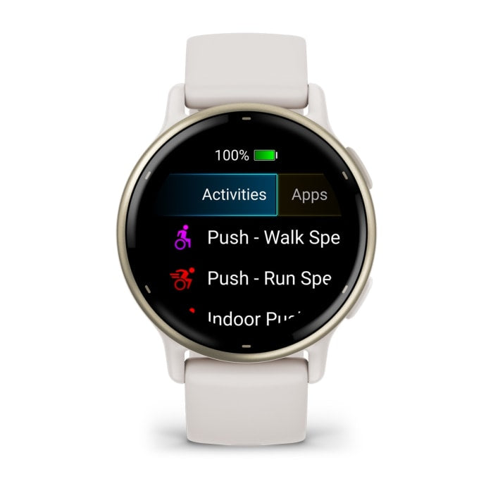 Garmin Vivoactive 5 – GPS-Smartwatch – 42,2 mm, 1,2", GPS, Bluetooth, AMOLED, Gorilla-Glas, 50 m