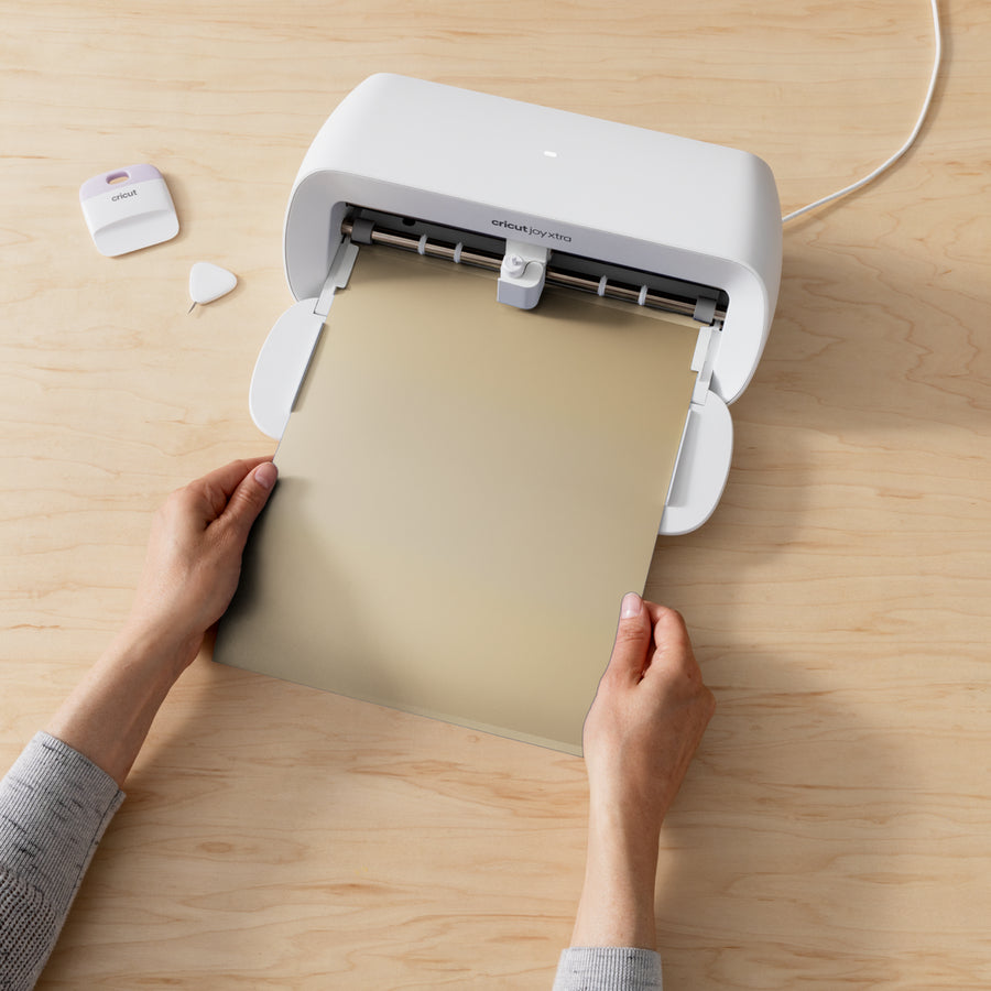 Cricut Aufbügelfolie – Gold – 241 × 610 mm – für JOY Xtra Schneideplotter